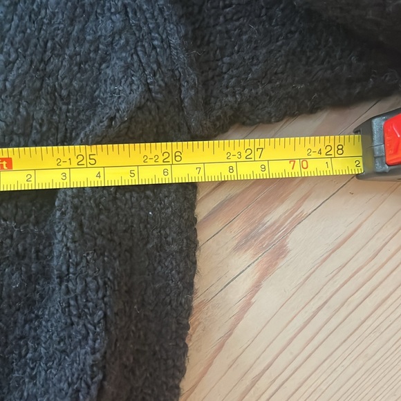 NWT. Free People Brookside Tunic Sweater in Black. Size Small - Picture 12 of 12